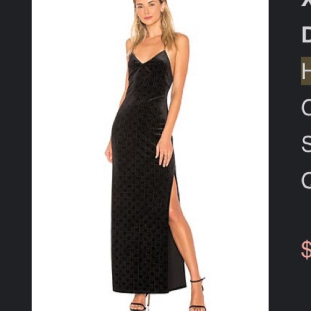 X REVOLVE RAE CROSSBACK DRESS IN NOIR
House of Harlow 1960
Color: Noir
Size: S